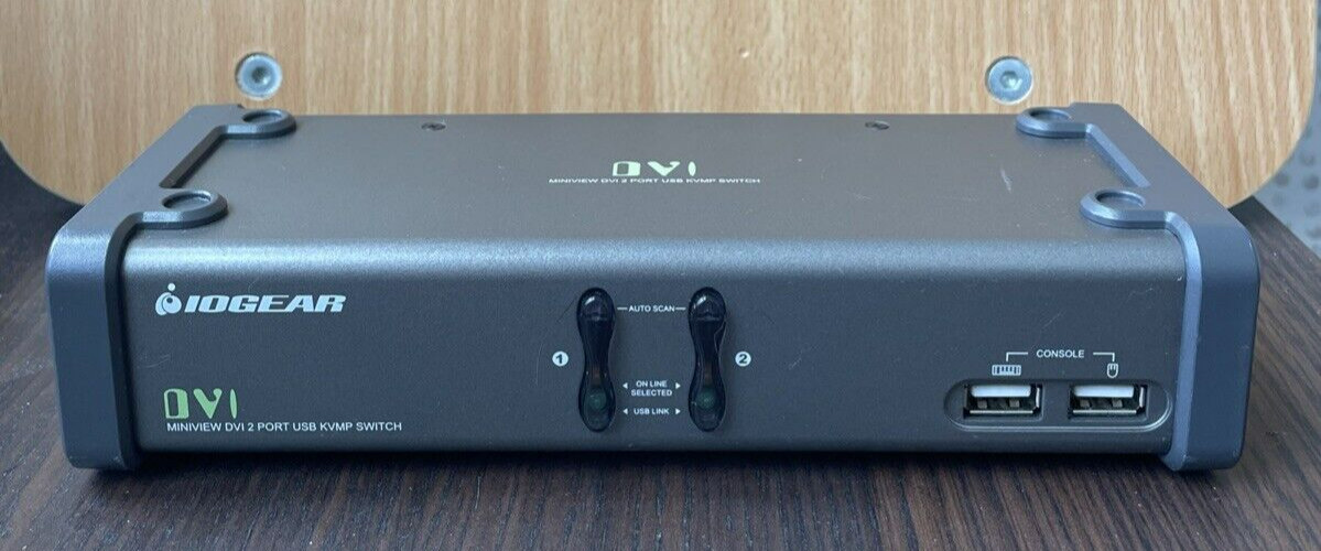 IOGEAR GCS1762 MINIVIEW DVI 2-PORT USB KVMP SWITCH