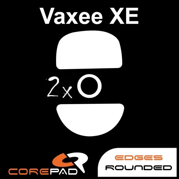 Corepad Skatez Vaxee XE replacement mouse feet Hyperglides Hyperglide Teflon PTFE