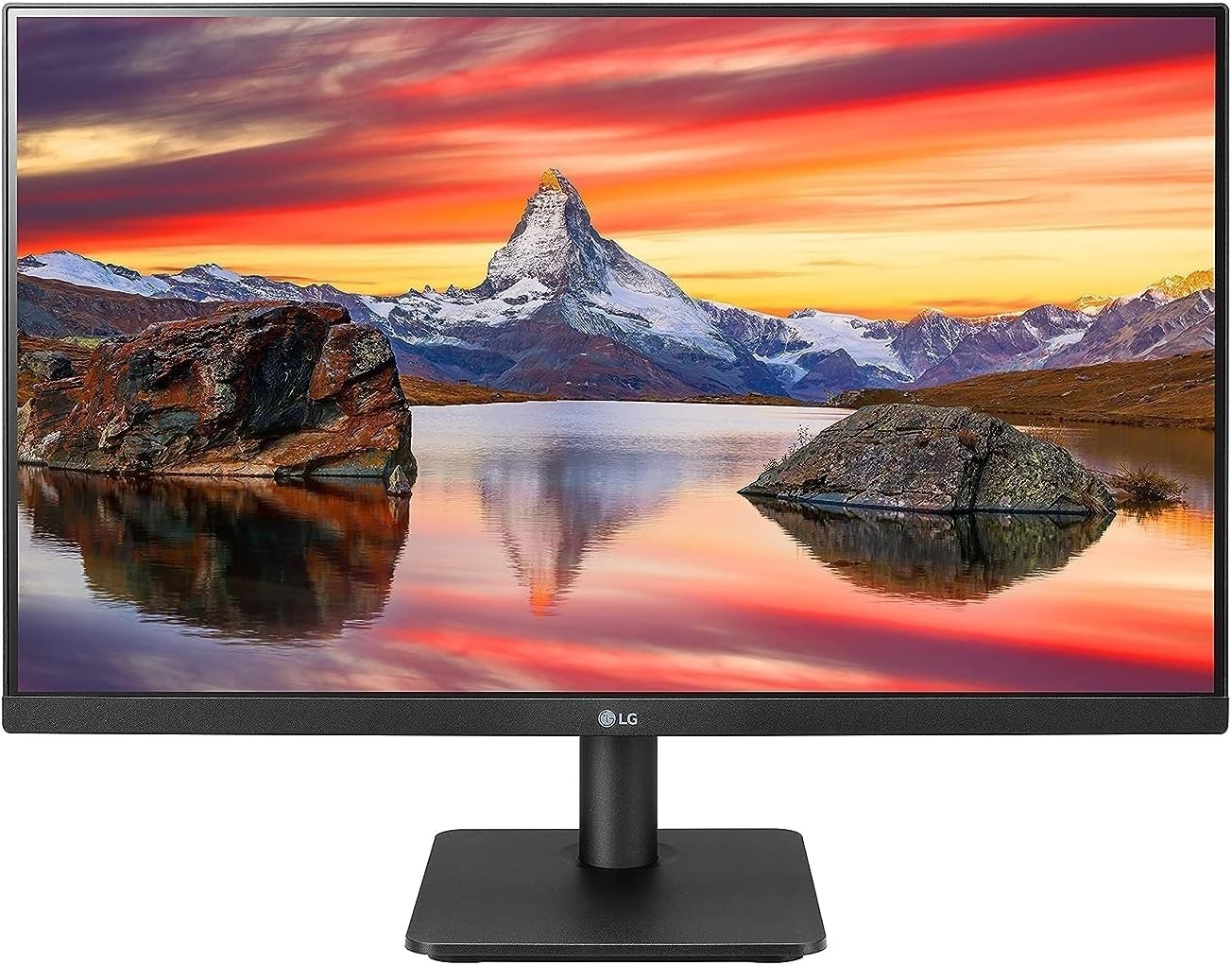 LG FHD (1920 x 1080) 24 Inch Computer Monitor, IPS, AMD FreeSync, Black