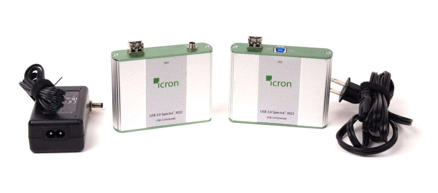 Icron USB 3.0 Spectra 3022 Two-Port Multimode Fiber Extender System (328') p878