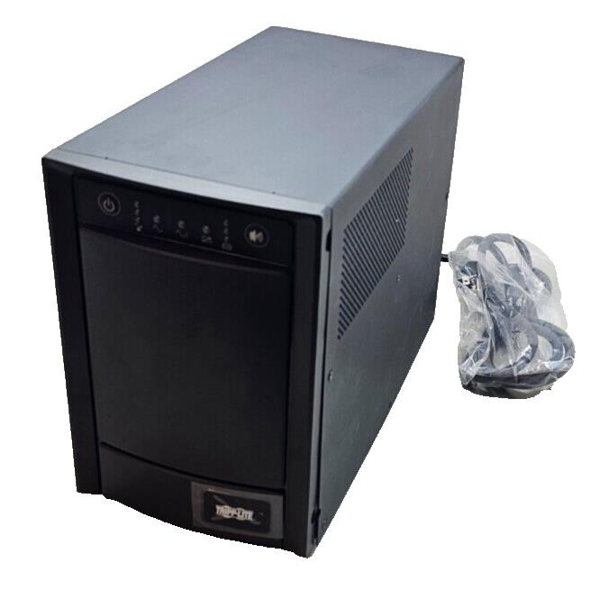New Tripp Lite SmartPro 120V 1.05kVA 650W UPS Tower, 8 Outlet (SMART1050SLTM)