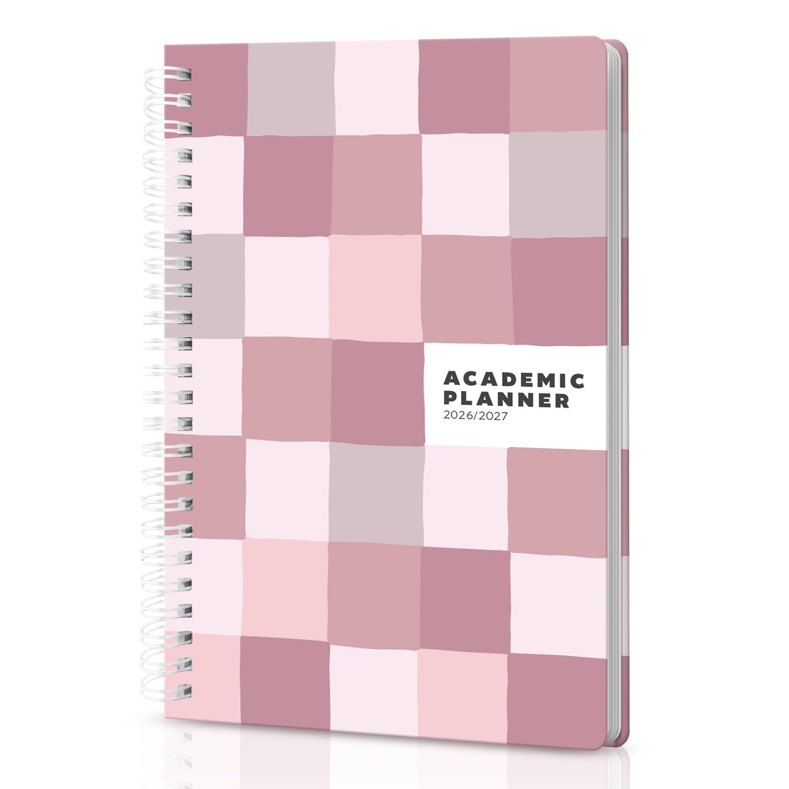 Academic Planner 2026-2027 Weekly Monthly Layout Dusty Pink 5.5x8.5 Sweetzer