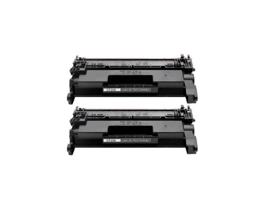 2 Pack Compatible HP 58A CF258A Premium Toner Cartridge Black w/Chip Box Damage