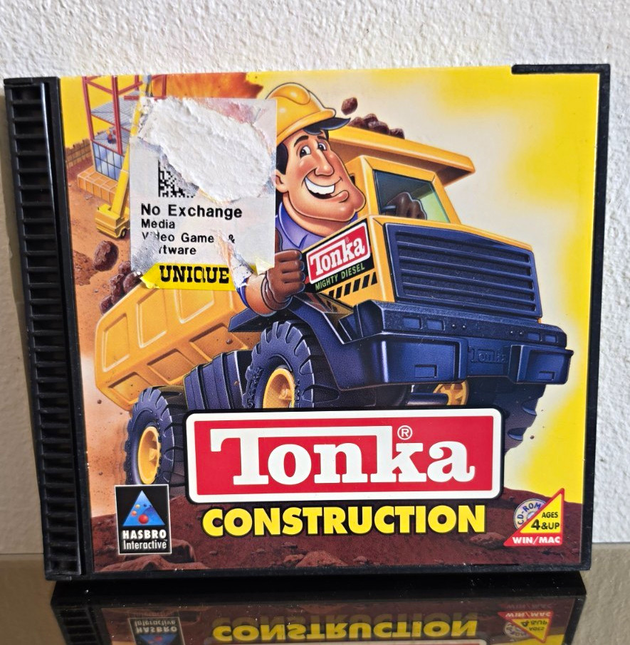 Hasbro Interactive Tonka Construction Video Game CD-ROM for Windows/Macintosh