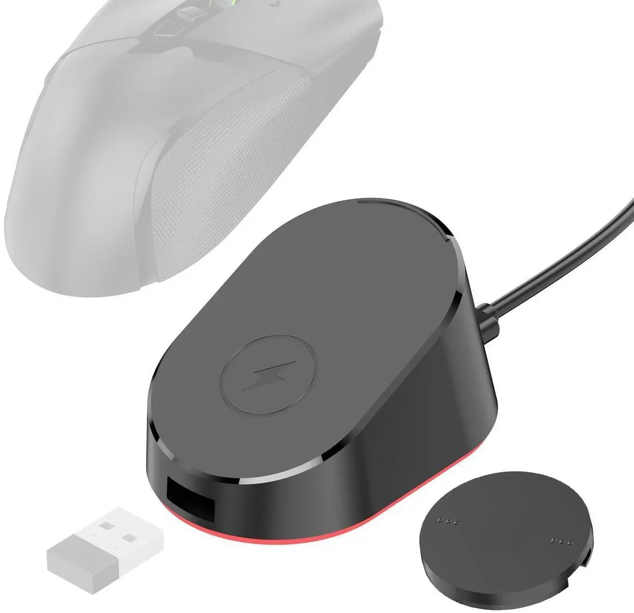 Soarking R3 Magnetic Mouse Charging Dock Razer Basilisk V3 Pro Cobra Pro Naga V2