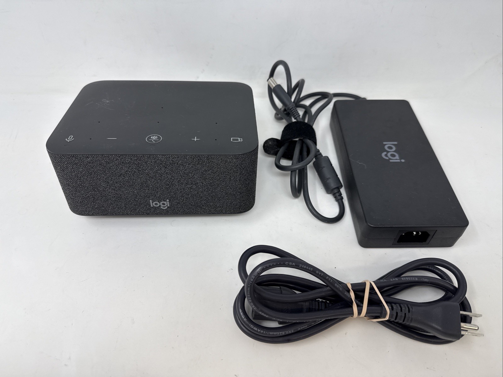 Logitech Logi Dock - Logitech Speaker + Docking Station - Black