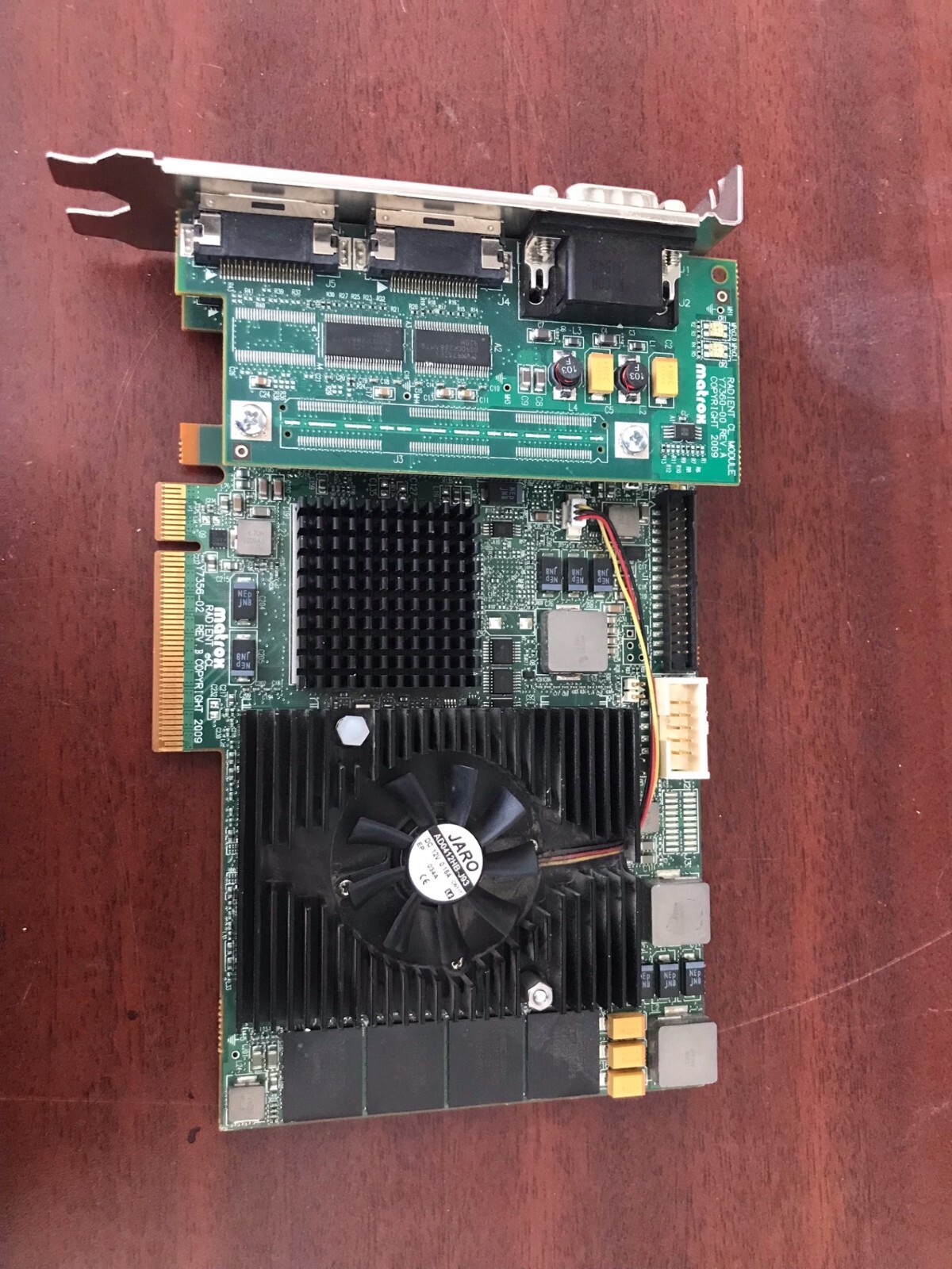 MATROX Y7356-02 REV B AND MATROX Y7360-00 REV A PLEASE IMPORTANT TO READ