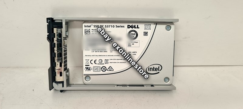 2THX8 - Dell 200GB 6Gbps 2.5" SATA SSD (Intel DC S3710 Series)