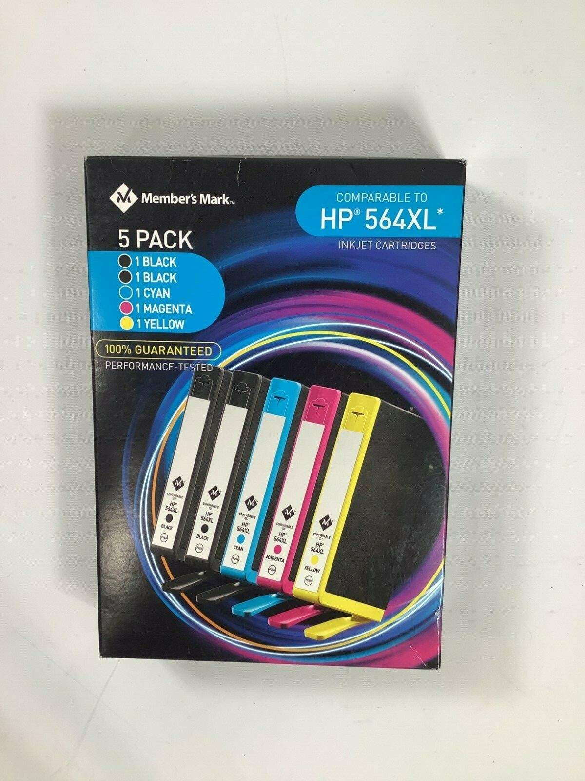 Members Mark Inkjet Cartridges 5 pack 564XL NEW NIB