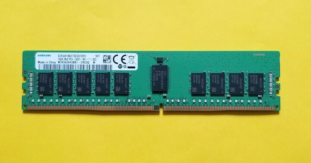 Samsung M393A2K43BB1-CRC0Q 16GB PC4-19200 DDR4-2400MHz RDIMM For Servers Only