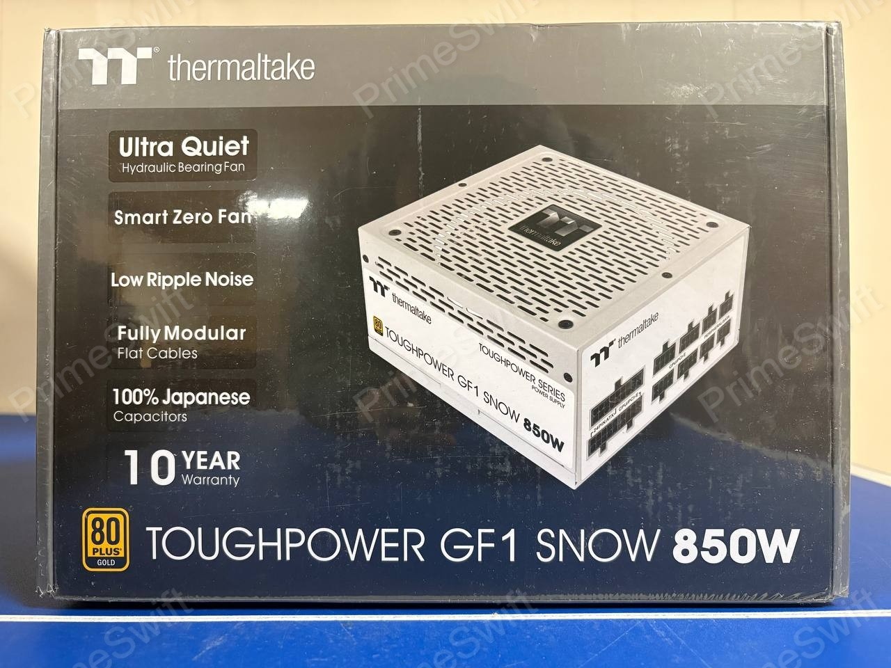 Thermaltake Toughpower GF1 Snow 850W 80+ Gold Fully Modular PSU, White - Sealed