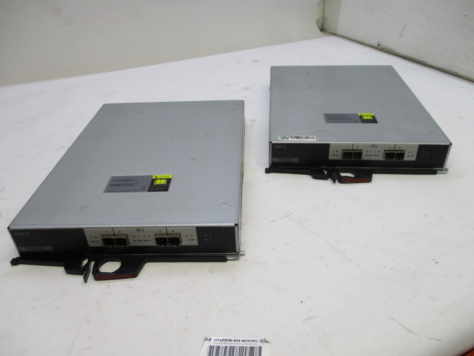 LOT of 2 NetApp 111-02850+C5 IOM12 SAS 12G Storage Controller Module T8 E11