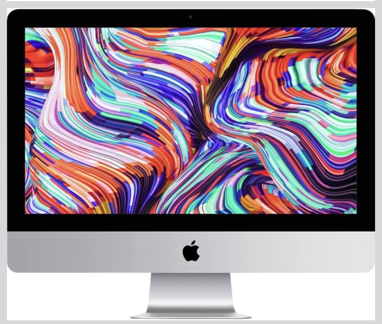 Apple iMac All-in-One Desktop Computer Silver USB-A Apple iMac Series Model
