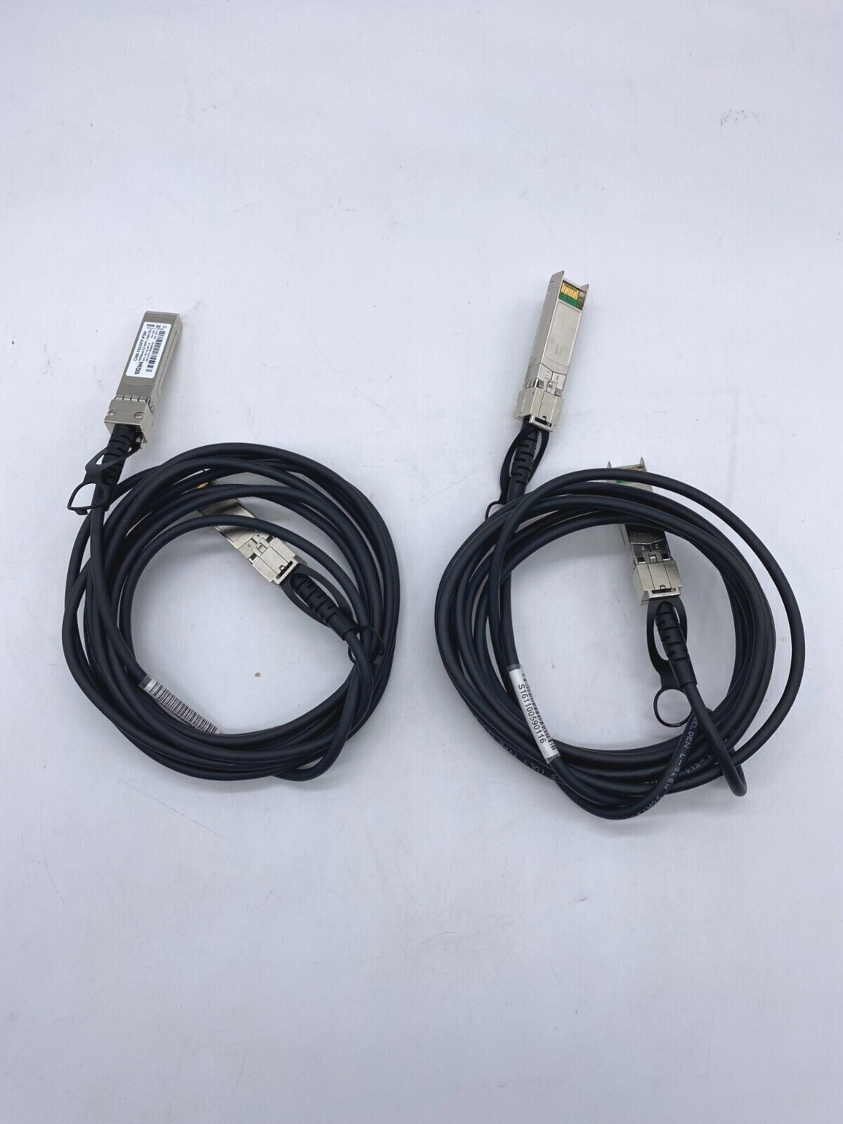 Lot of 2 10Gtek CAB-10GSFP-P3M 10GBase-CU SFP+ Cable 3M
