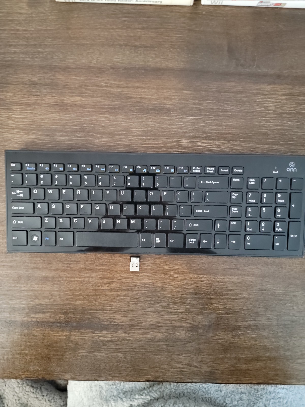 onn compact wireless keyboard