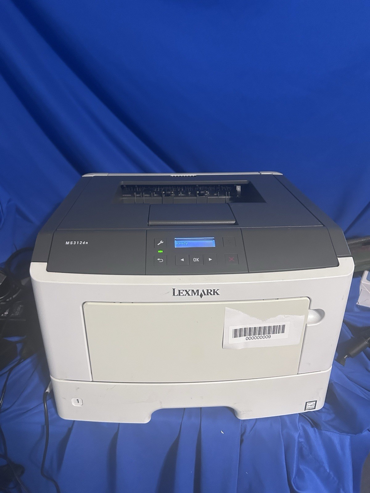 Lexmark MS312DN Workgroup Laser Printer 41K pc with toner and drum