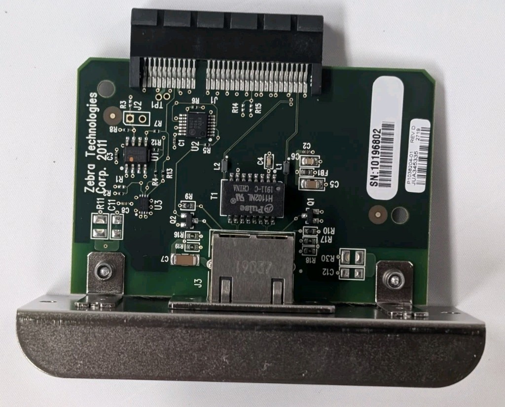 Zebra ZebraNet P1058930-097A 802.11n Wireless Card Kit ZT400 ZT200 Series