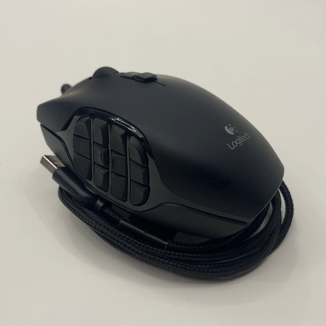 Logitech G600 MMO Gaming Mouse 20 Programmable Buttons Wired USB Black