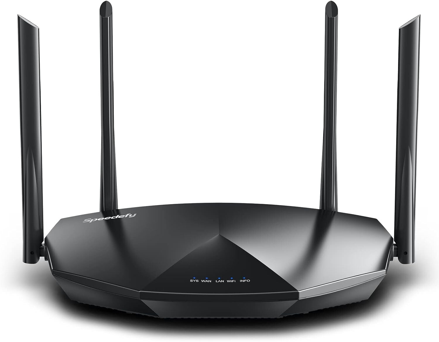 Speedefy High Speed Pro WiFi Router - Dual Band AC2100 Wireless Router (K8)