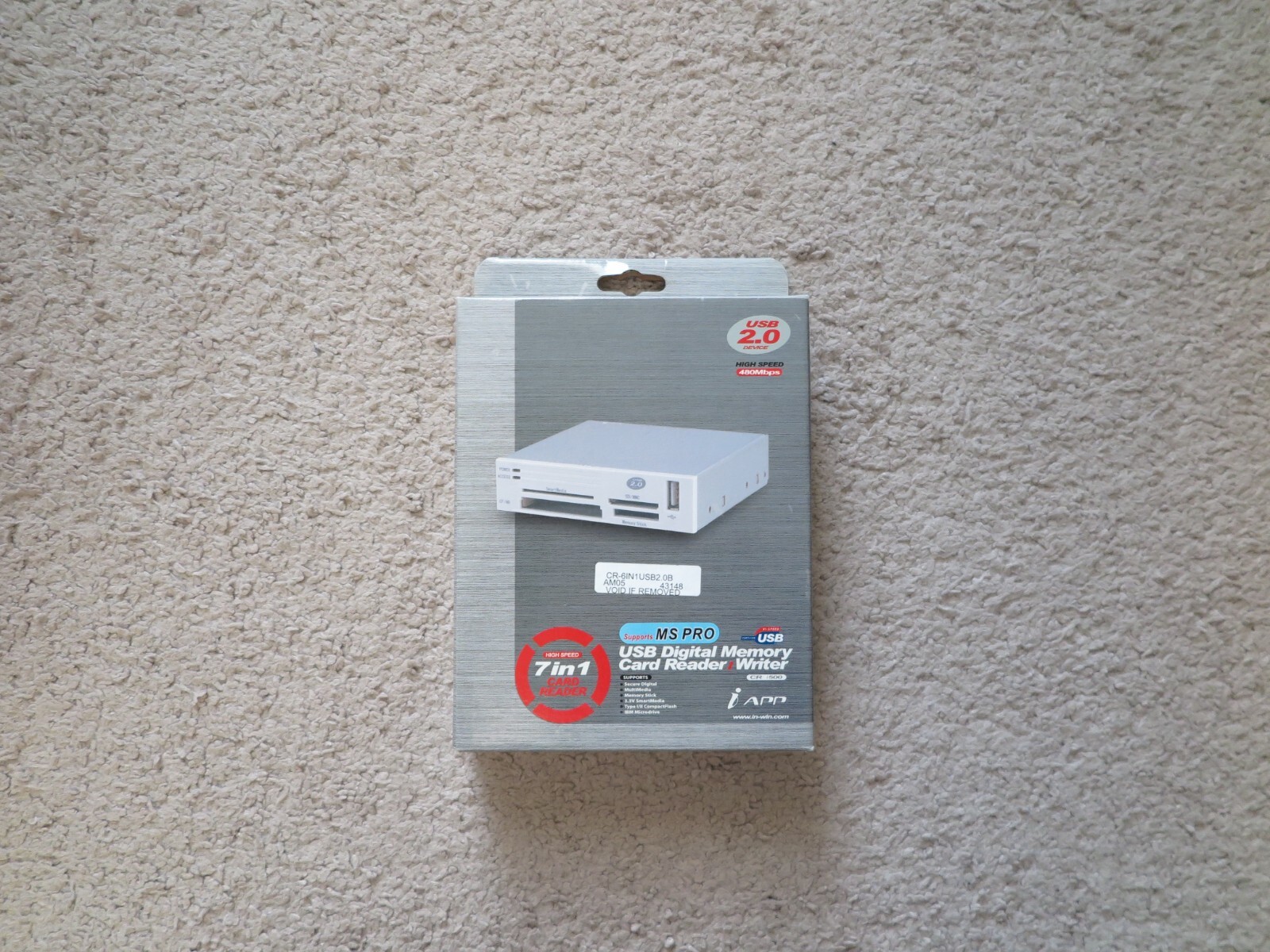 MULTI-CARD READER USB DIGITAL MEMORY CARD READER 7 IN 1