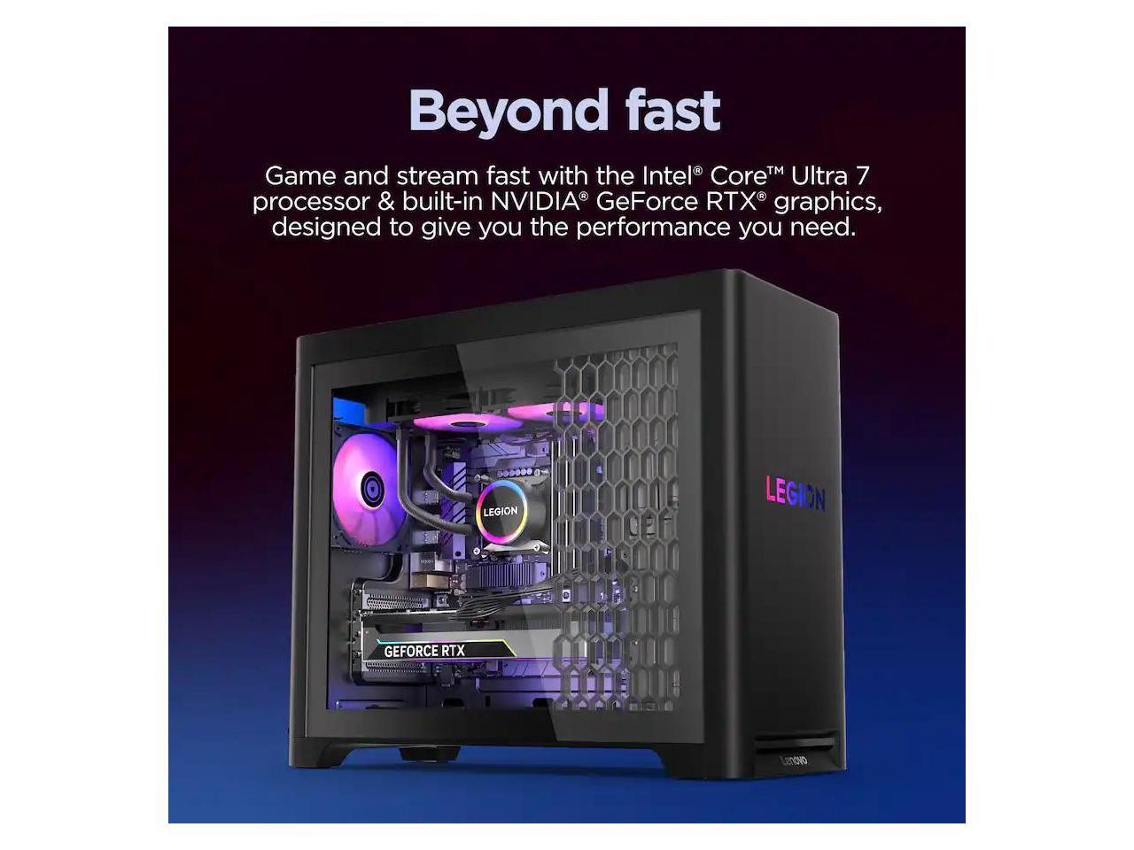 - Legion Tower 5i Gaming Desktop - Intel Core Ultra 7 Processor 265F - Lenovo