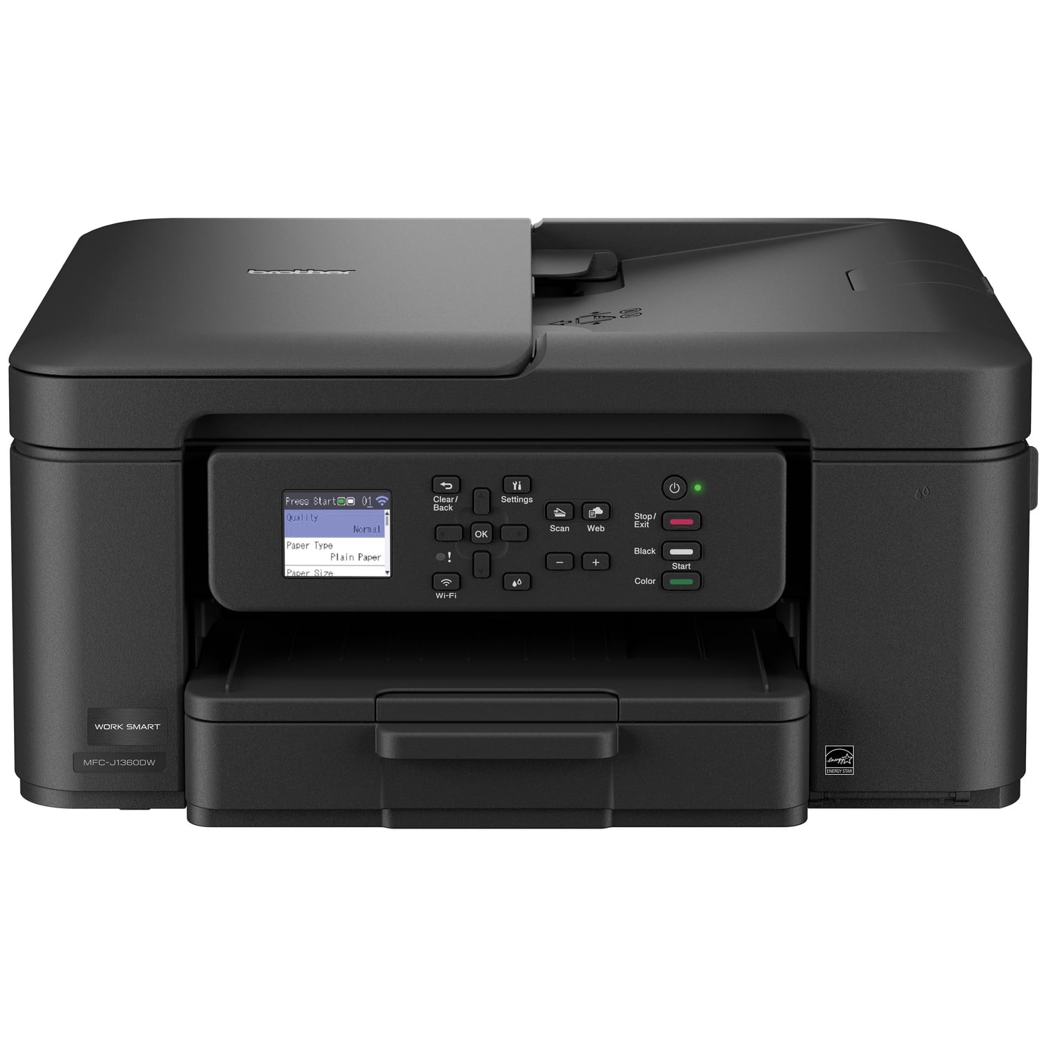 Brother MFCJ1360DW Color Inkjet Multifunction Printer Wireless