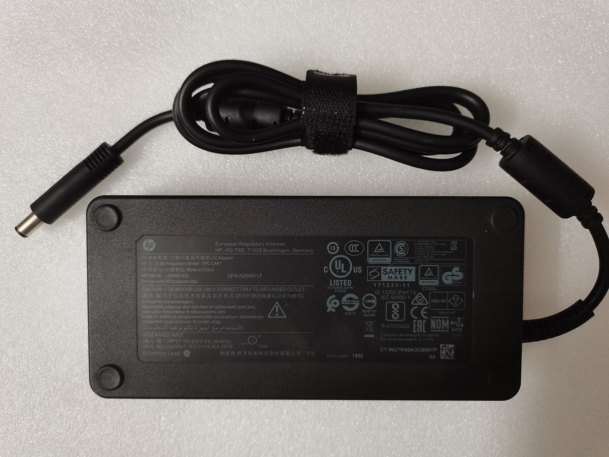 For HP Engage One Pro AIO System 19.5V 14.36A 280W TPC-CA61 L00458-002 Original