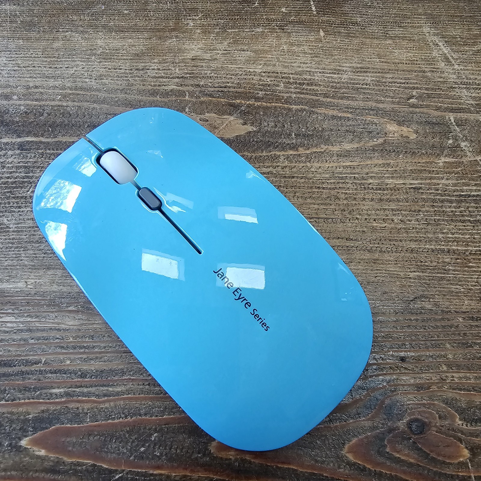 Uciefy Q5 Slim Rechargeable Wireless Mouse 2.4G Portable Blue Jane Eyre Series