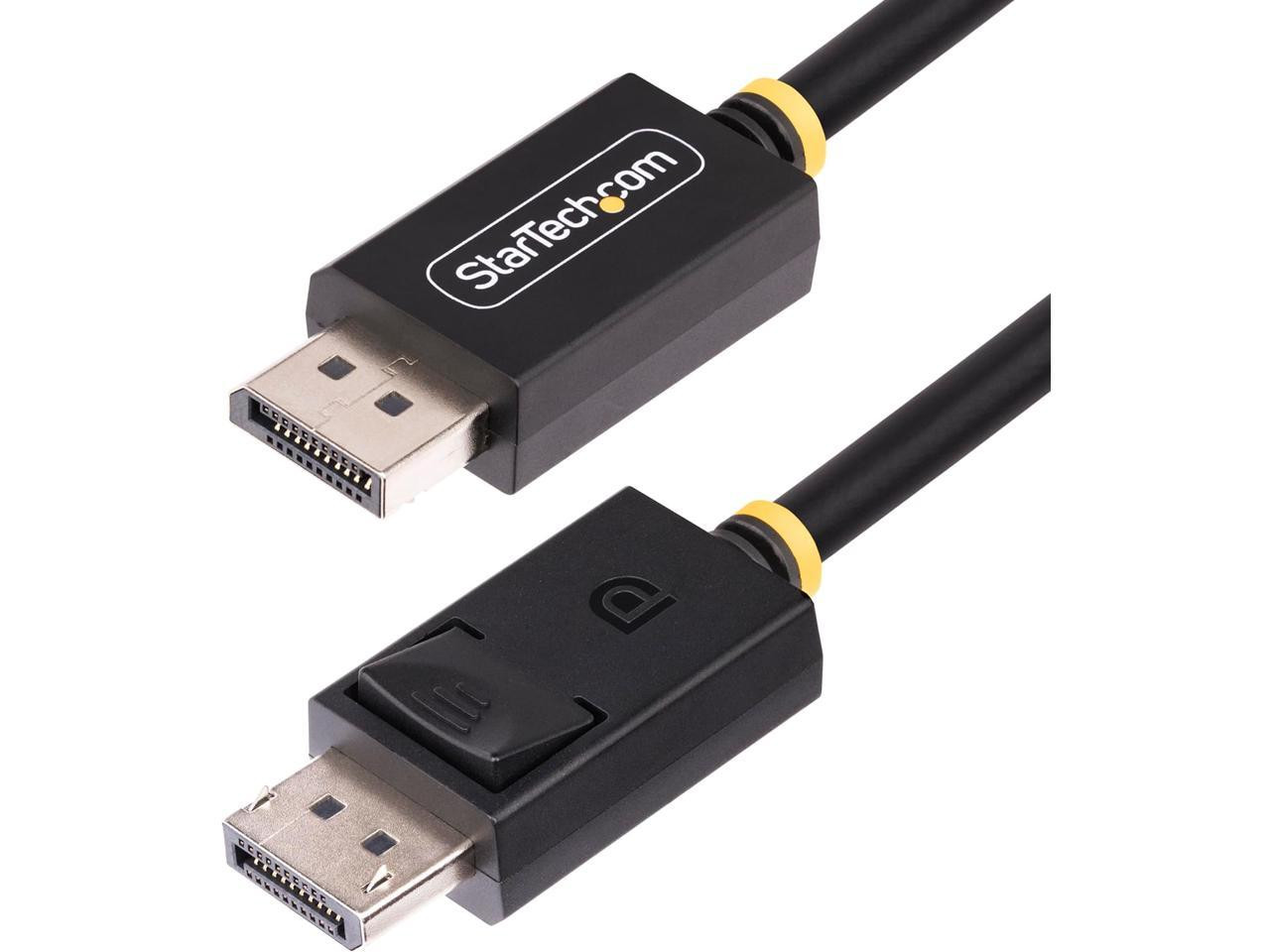 StarTech 3FT DISPLAYPORT 2.1 CABLE, VESA CERTIFIED DP40 DISPLAYPORT CABLE W/UHBR