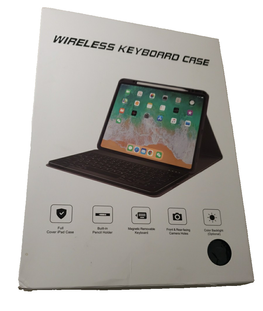 Blutlotus wireless keyboard case black for 10.9/Pro 11 LZ-KBC10.9-11-BK