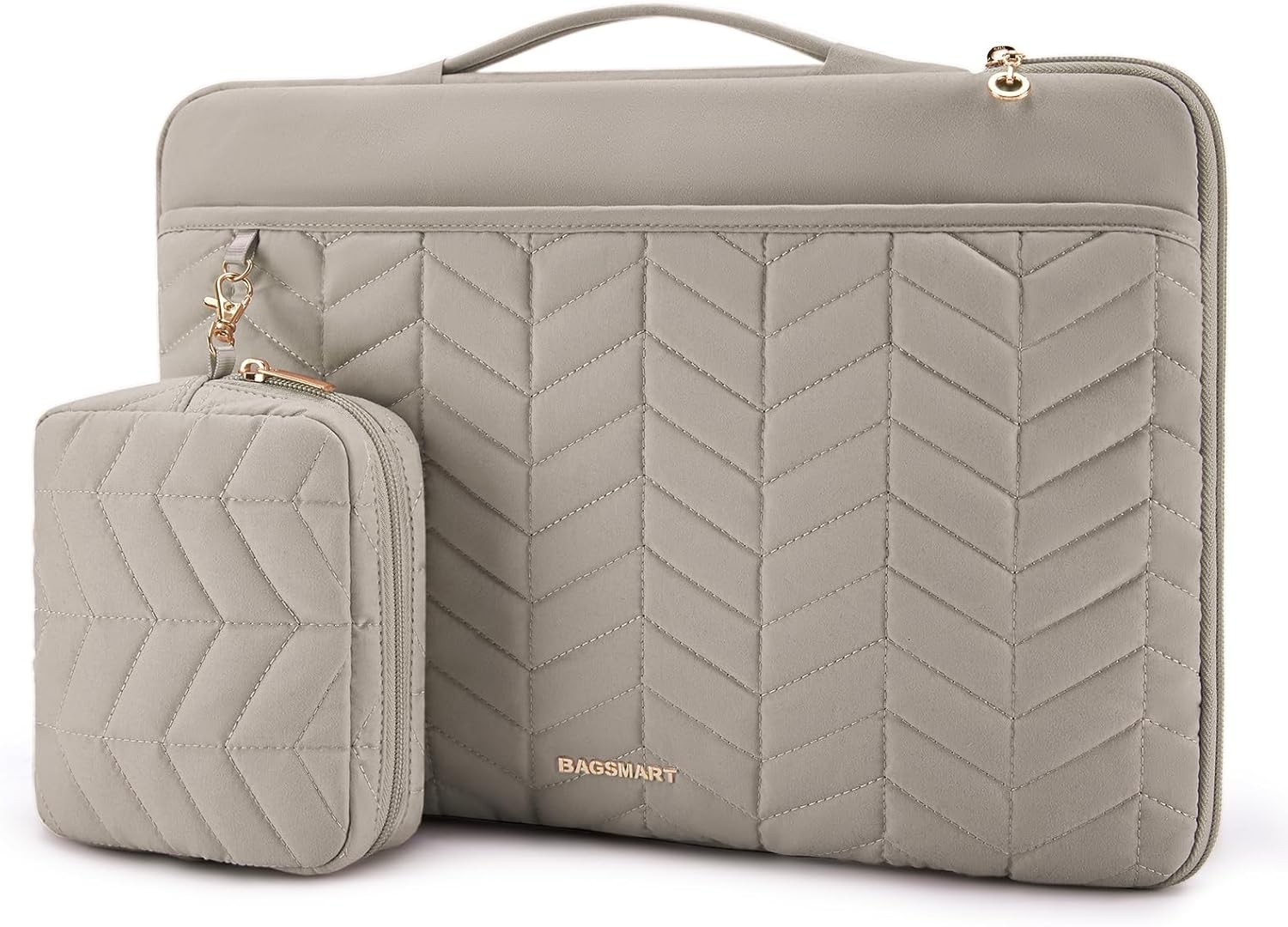 Laptop Case 15-16 inch with Handle, Padded Sleeve Fits MacBook Air/Pro Portable