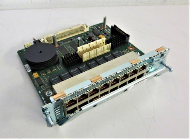 CISCO NM-ESW-16 C3600 NET MODULE 16 PORT - LOT OF TWO (2)