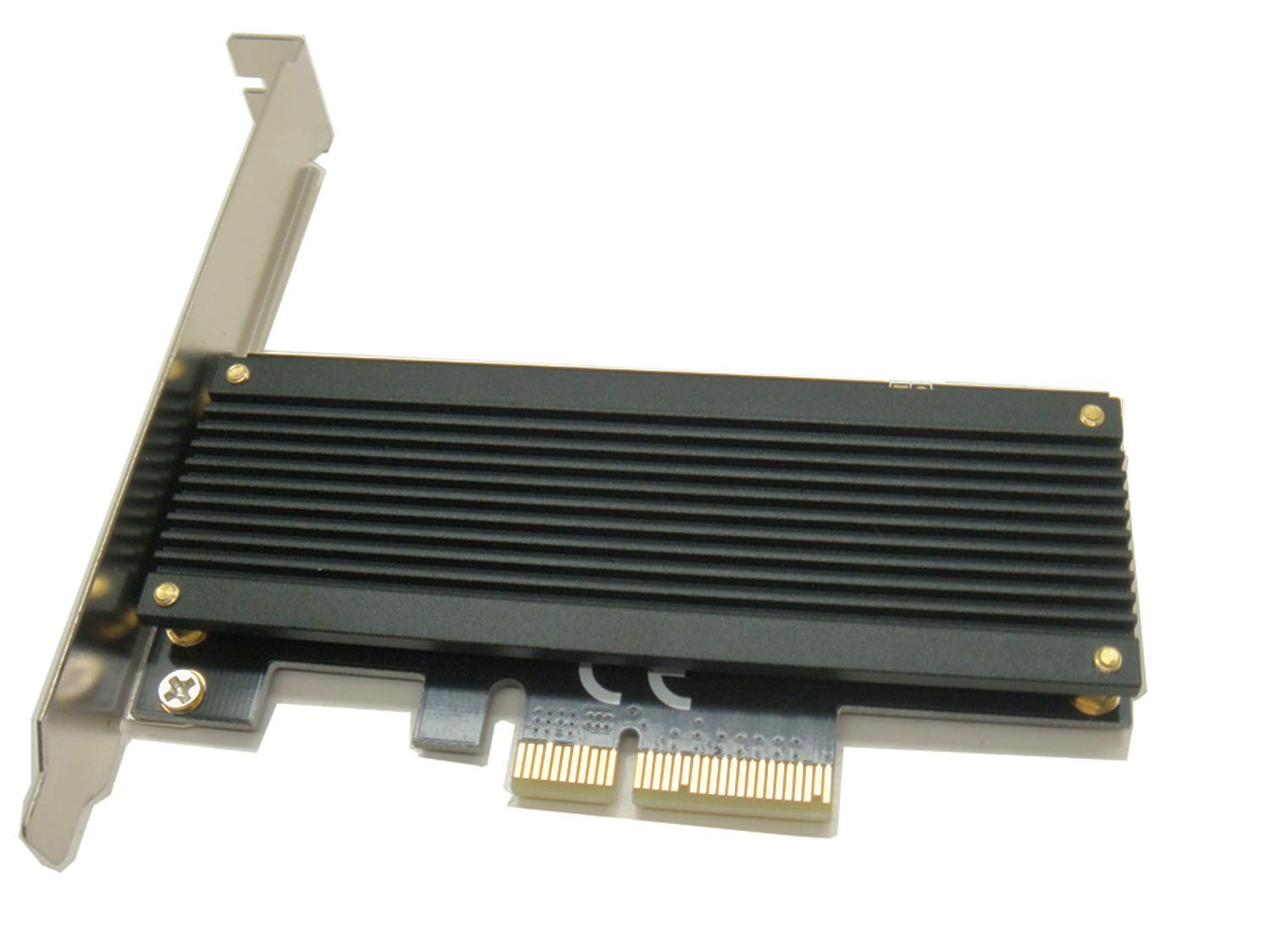 M2 to PCIe X4 Adapter with Heatsink for NVMe SSD 2230 2242 2260 2280