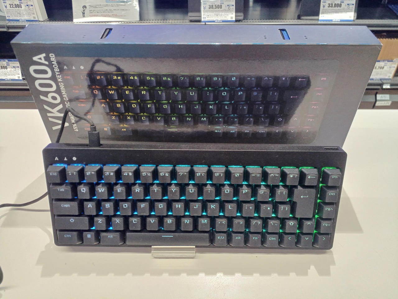 Gaming Keyboard Model VK600A ELECOM