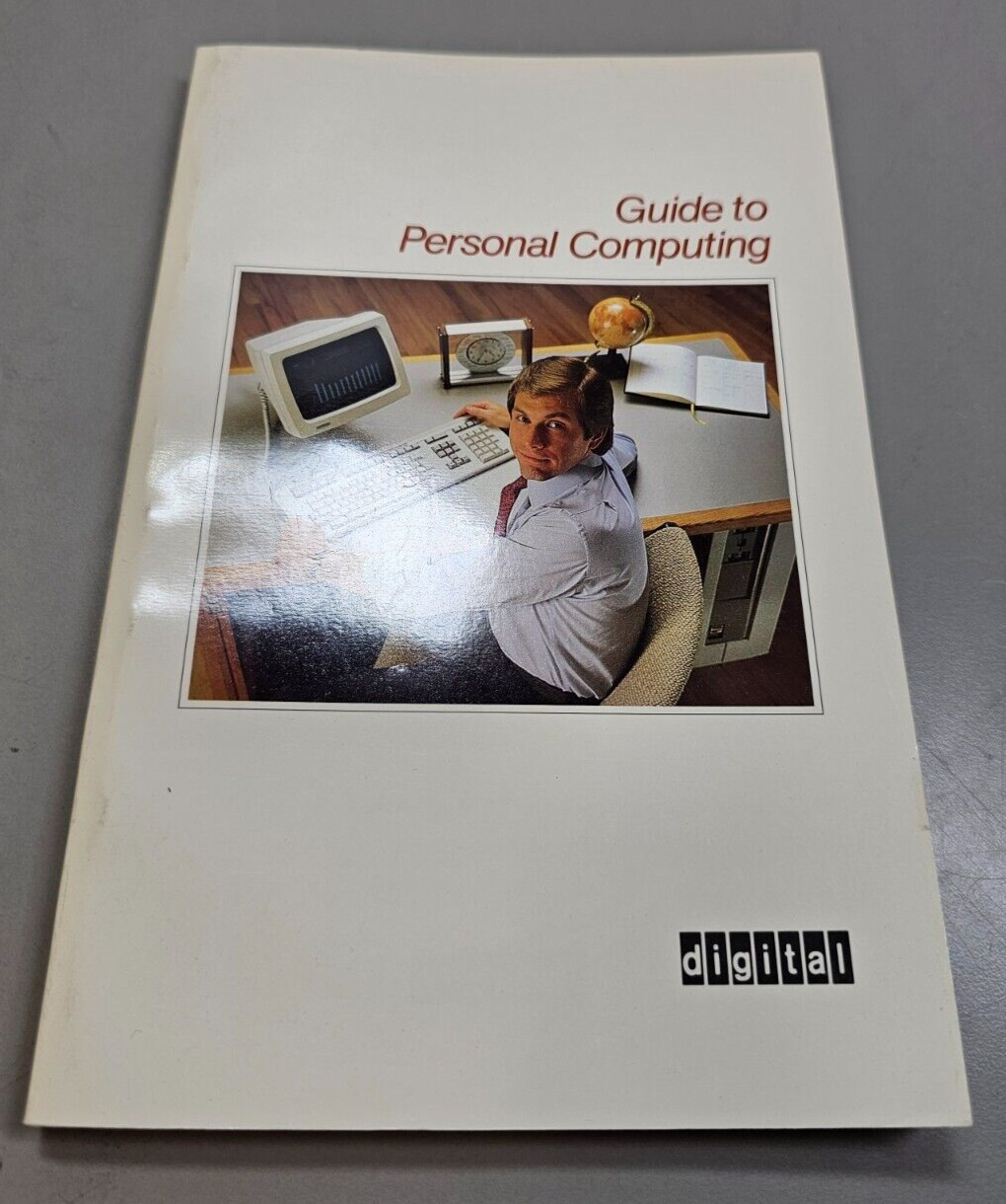 Rare Vintage 1983 Digital DEC Guide to Personal Computing