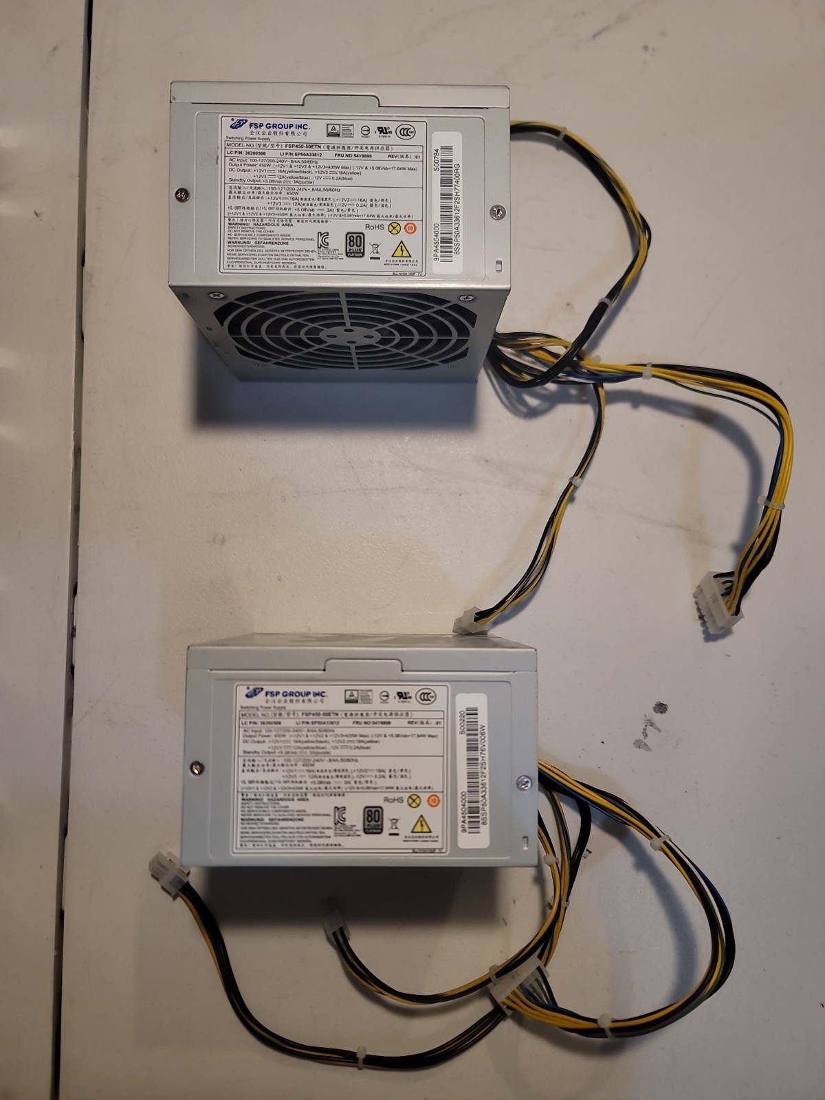 Lenovo 450W Power Supply FSP450-50ETN 80 PLUS PLATINUM PSU 54Y8899