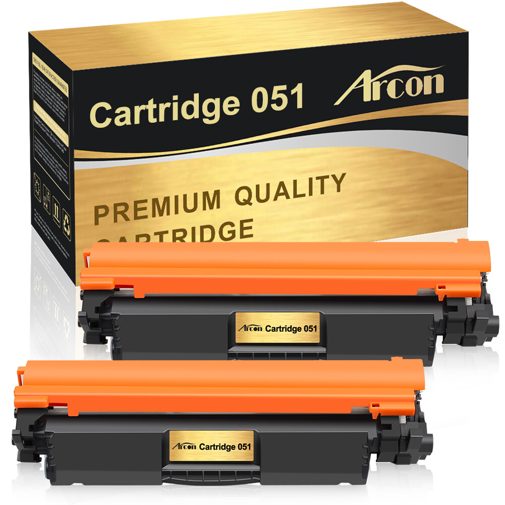 2 PacK Toner Cartridge for Canon CRG 051 imageCLASS MF264dw MF269dw LBP162dw New