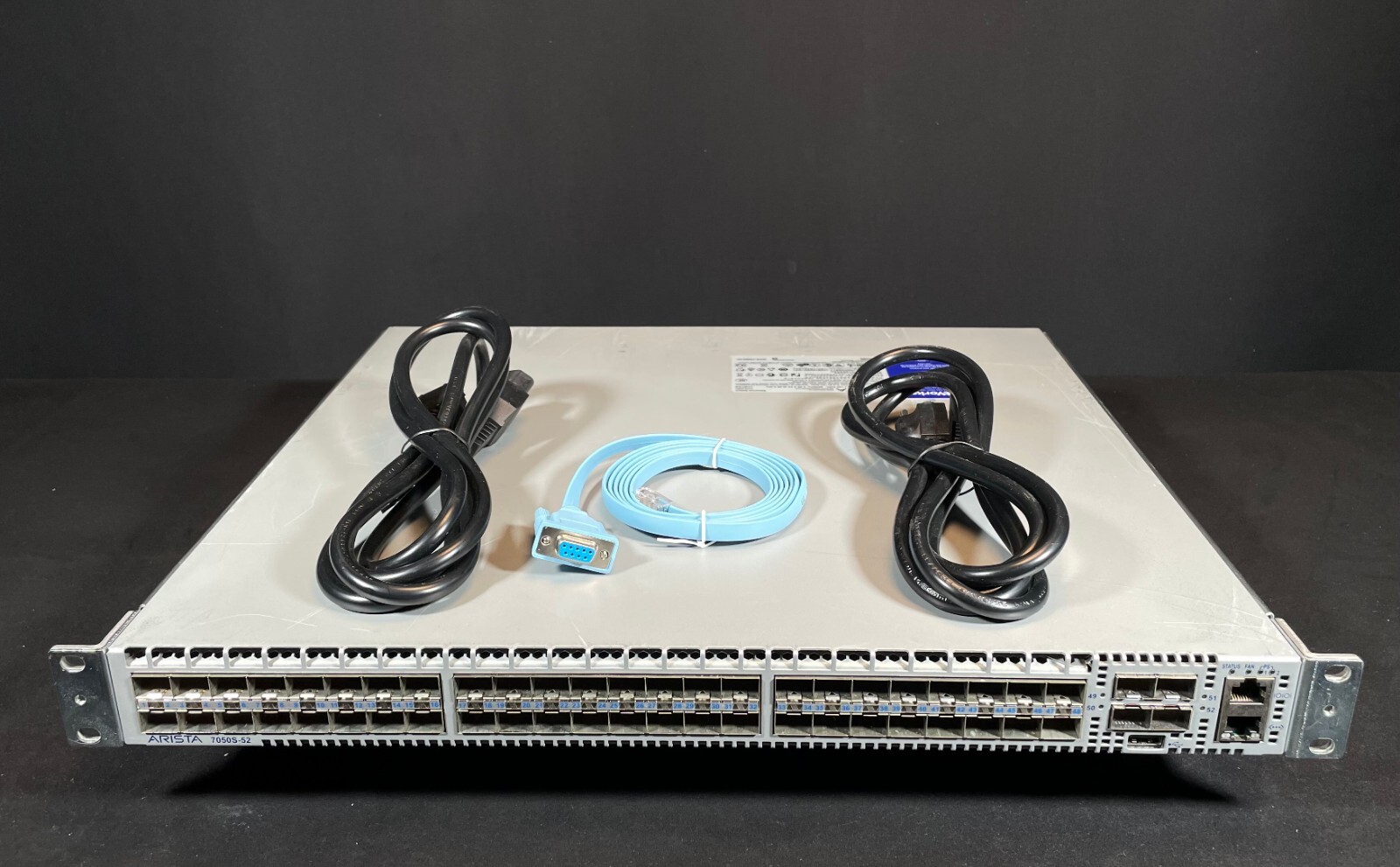 Arista DCS-7050S-52-R 52-Port 10GbE SFP+ Layer 3 Switch - Same Day Shipping