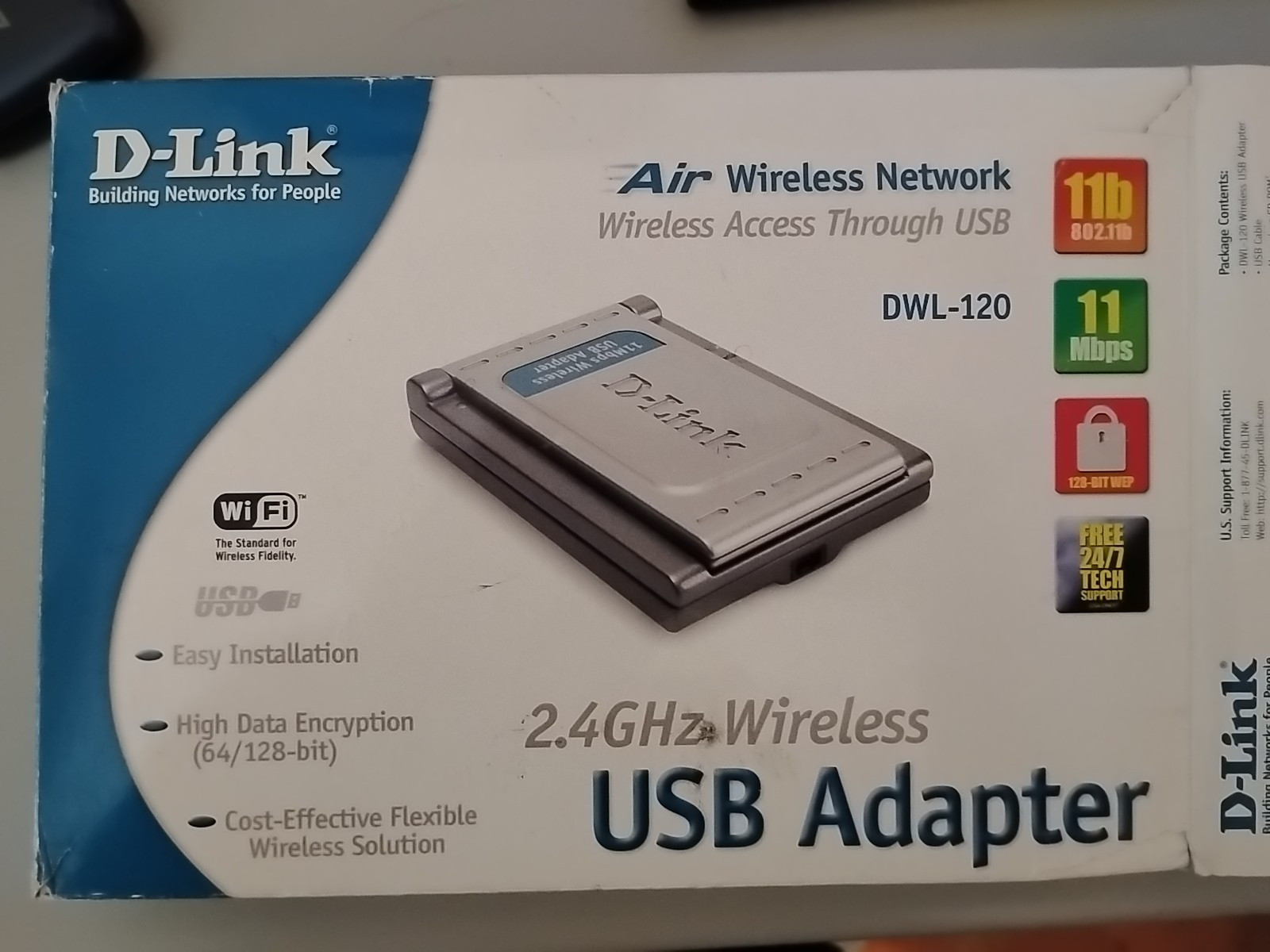 DLink D-Link DWL-120 USB