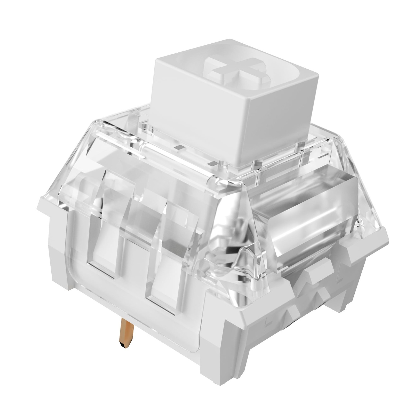 45 PCS Kailh Box White Pro Mechanical Keyboard Switch 3-Pin 45gf Clicky