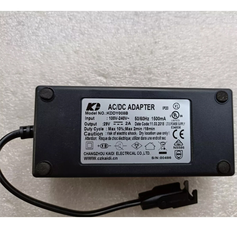 29V 2A Power Supply Adapter for KAIDI KDDY008B Recliner Lift Chair