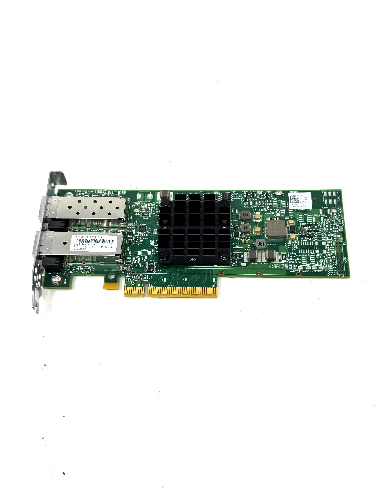 Dell Broadcom 57414 Dual Port 25GbE SFP Pcie Network Adapter Card 24GFD