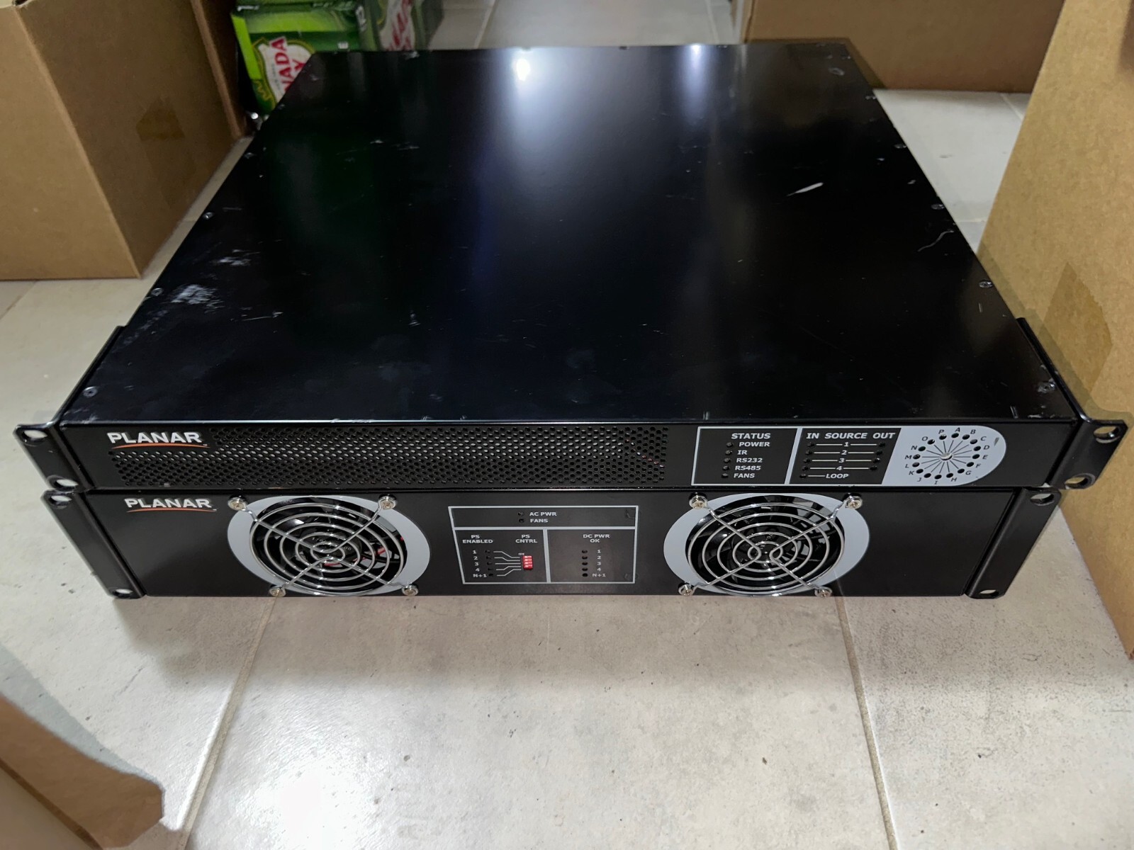 Planar MXQC AND MXPS5 HX Clarity Matrix Video Controller & Power Supply 750-1919