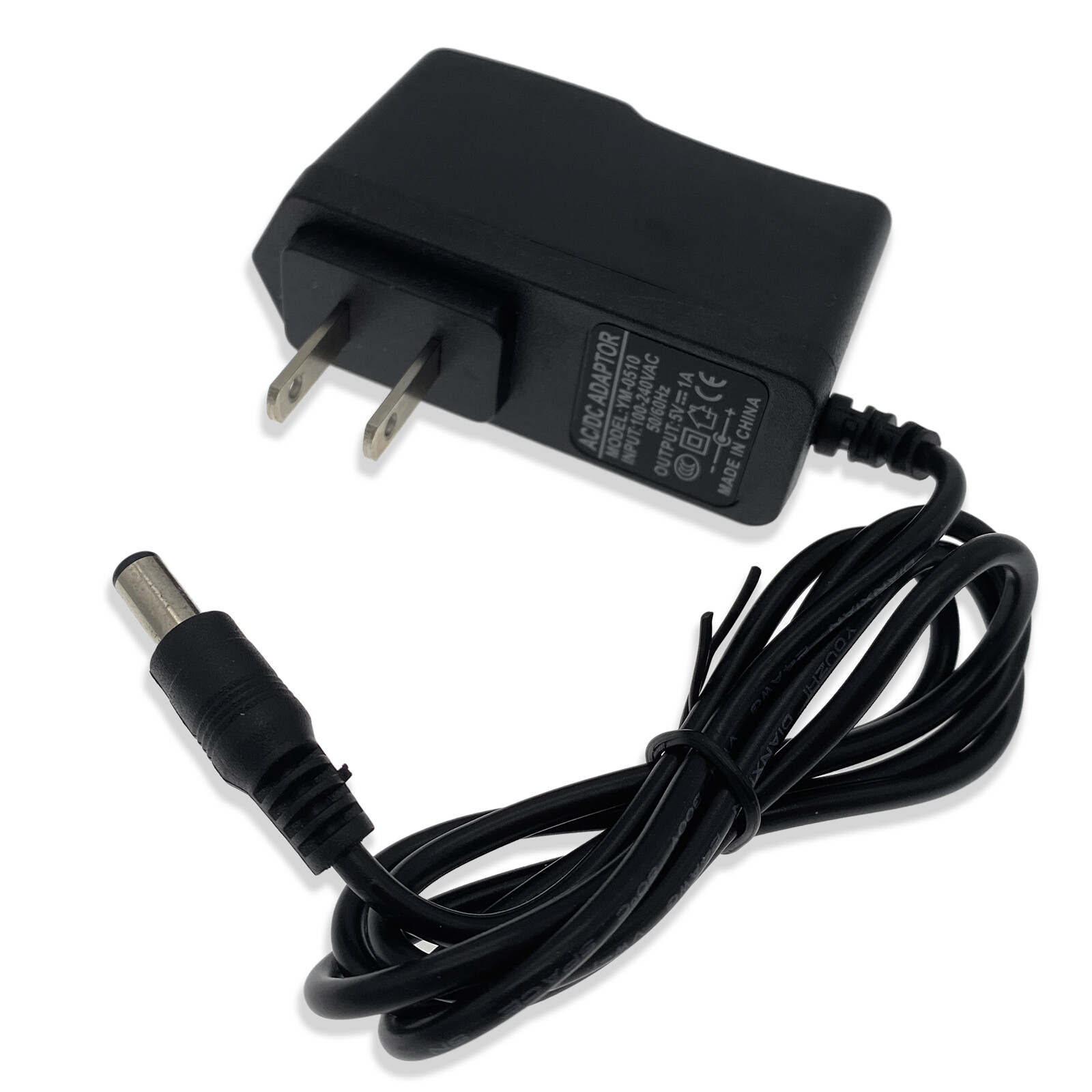AC100-240V to DC 5V 1A 5.5mm * 2.1mm Wall Charger Adapter Converter Power Supply