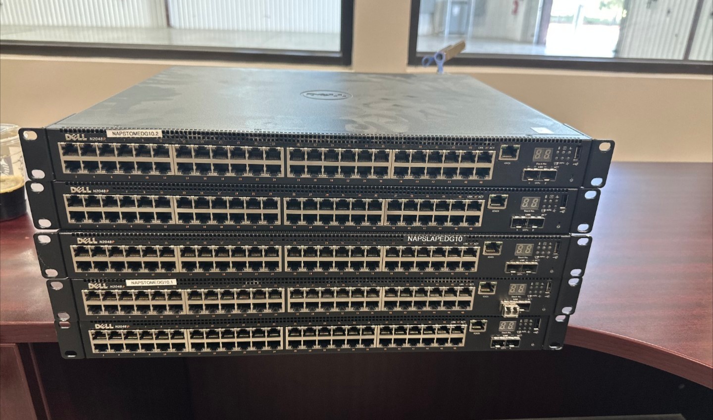 Dell N2048P PowerConnect 48-Port PoE+ Gigabit Switches – Tested & Working