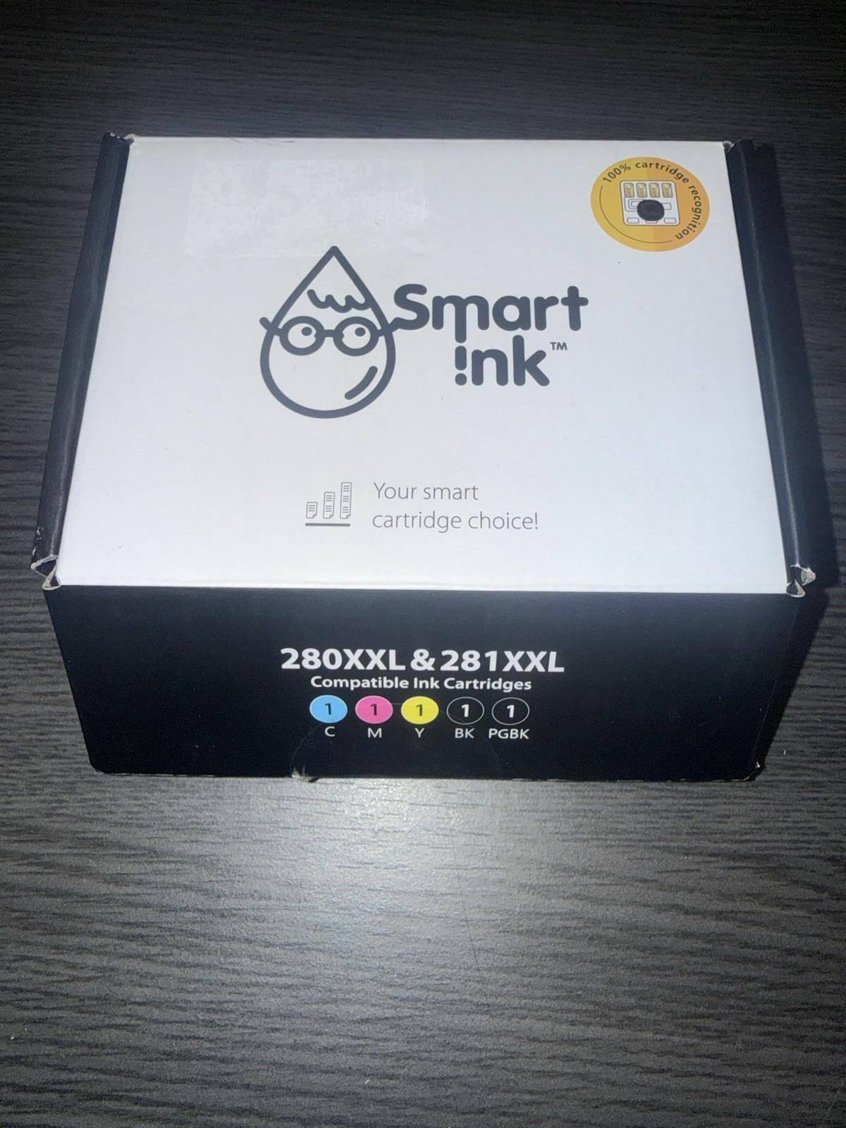 Smart Ink Canon 280XXL 281XXL 5-Pack Ink Cartridges Open Box Complete NEW