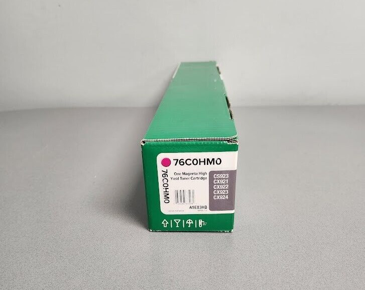 Lexmark 76C0HM0 High Yield MAGENTA Toner Cartridge CS923 CX921 CX922 CX923 CX924