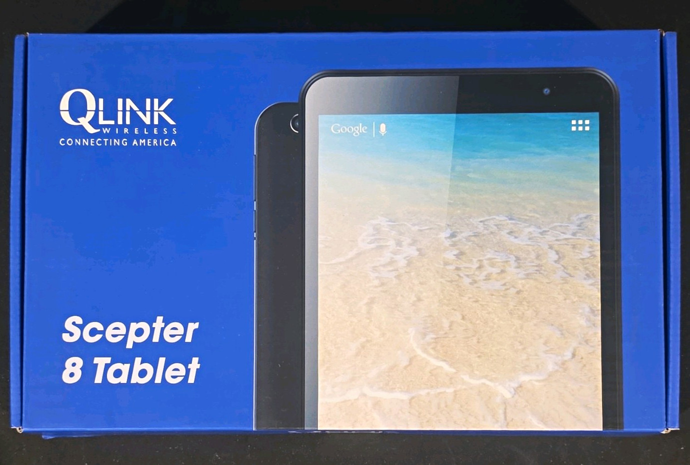 QLink Wireless Scepter 8 8" Tablet Android 12 Go 16GB 2GB Wi-Fi BT Cameras