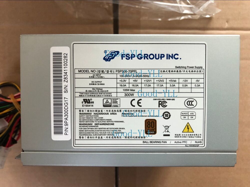 1PC NEW FSP300-70PFL 300W 100-240V Power Supply