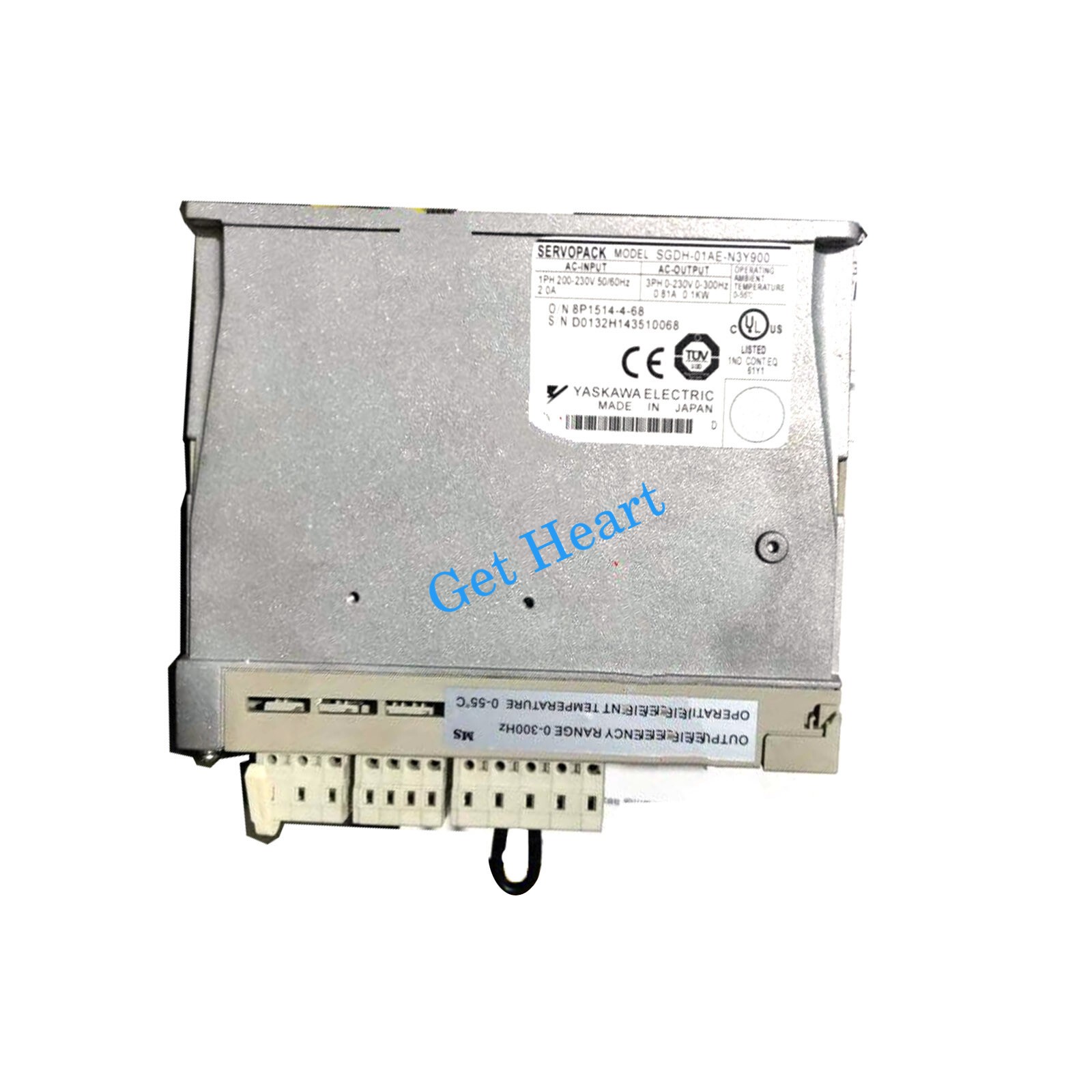 1pc New YASKAWA SGDH-01AE-N3Y900 Servo Drive fedex or DHL
